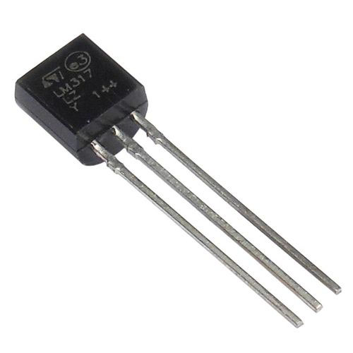 LM317LZ Voltage Regulator, TO-92